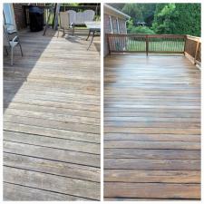 Deck Washing in Burlington, NC 1